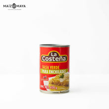 Cargar imagen en el visor de la galería, Salsa Verde para Enchiladas La Costeña 420gr
