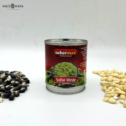 Salsa Verde Mexicana Sabormex (2,8kg) - Maíz Maya - Tortillas Maya