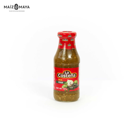 Salsa Verde La Costeña - Maíz Maya - Tortillas Maya