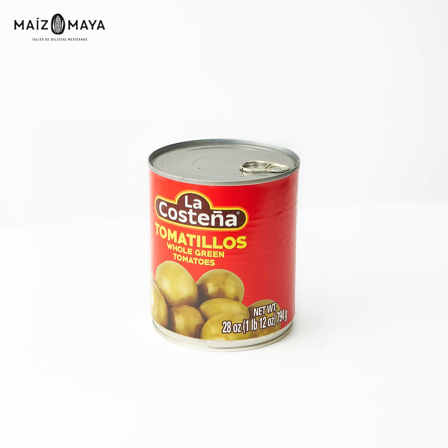 Tomatillo Verde La Costeña 800gr - Maíz Maya - Tortillas Maya