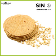 Comprar tortillas de maíz blanco sin conservantes en Madrid y online