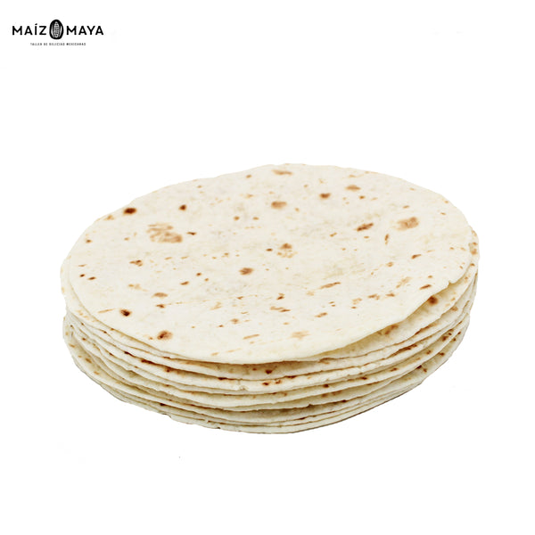 Tortillas de harina de trigo 12 cm (18 UDS)